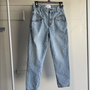 Pre-owned Size 26 Current/Elliott Light Blue Denim Jeans
